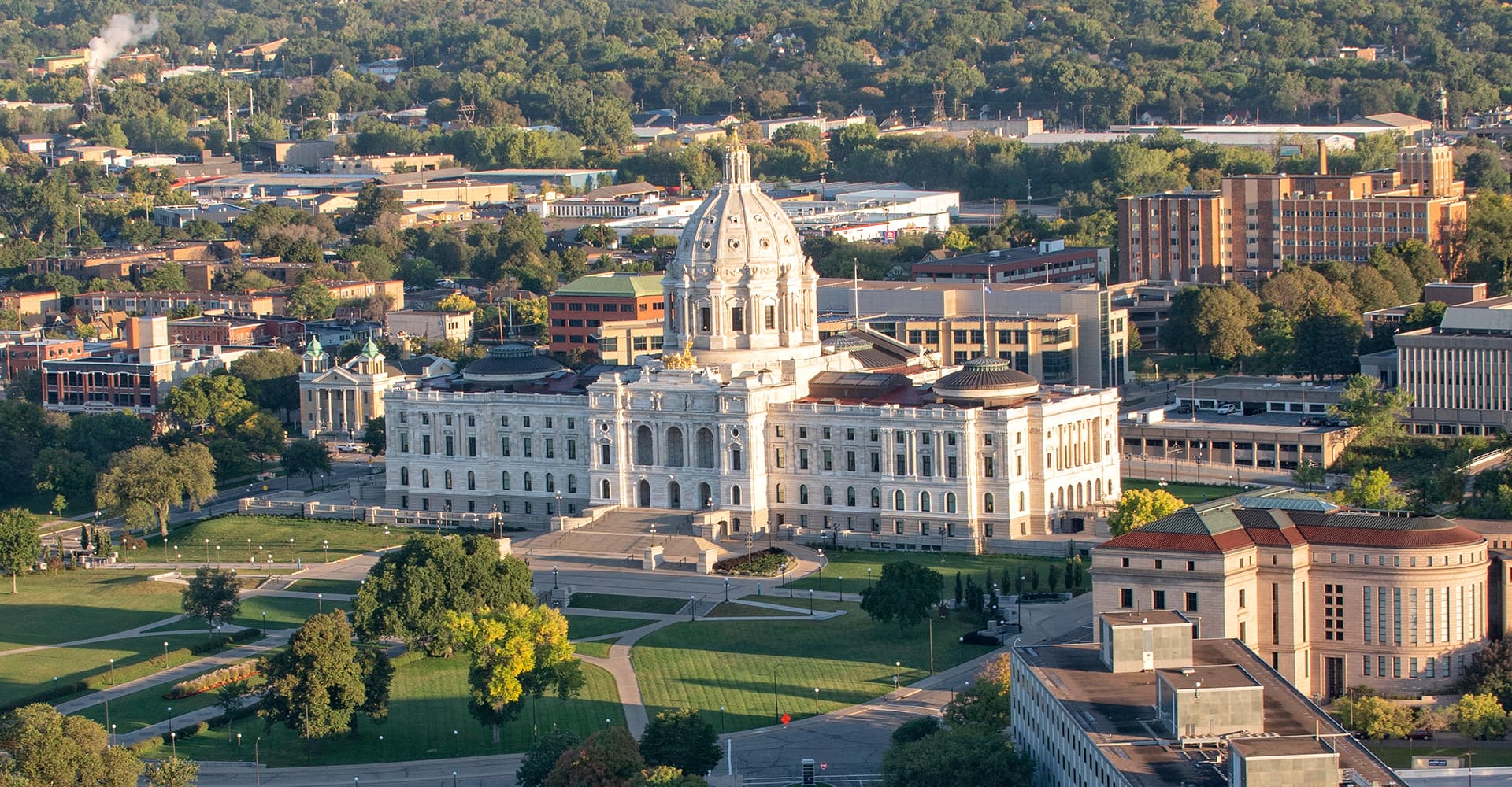 State Capitol form Wells Fargo Place